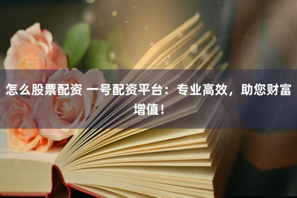 怎么股票配资 一号配资平台：专业高效，助您财富增值！