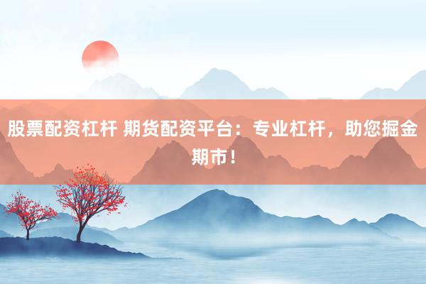 股票配资杠杆 期货配资平台：专业杠杆，助您掘金期市！