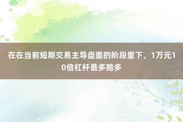 在在当前短期交易主导盘面的阶段里下，1万元10倍杠杆最多赔多