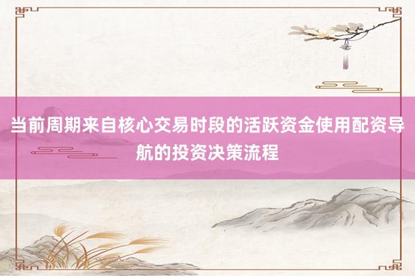 当前周期来自核心交易时段的活跃资金使用配资导航的投资决策流程